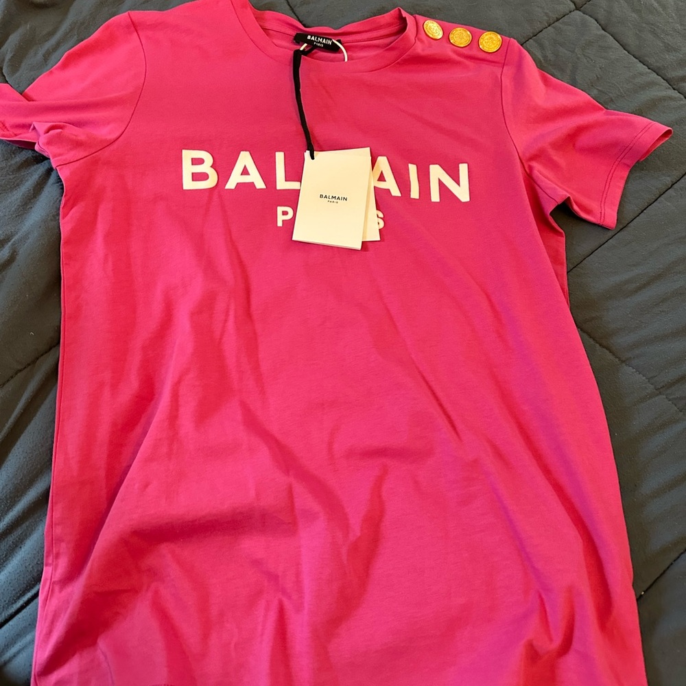Balmain t-shirt pink